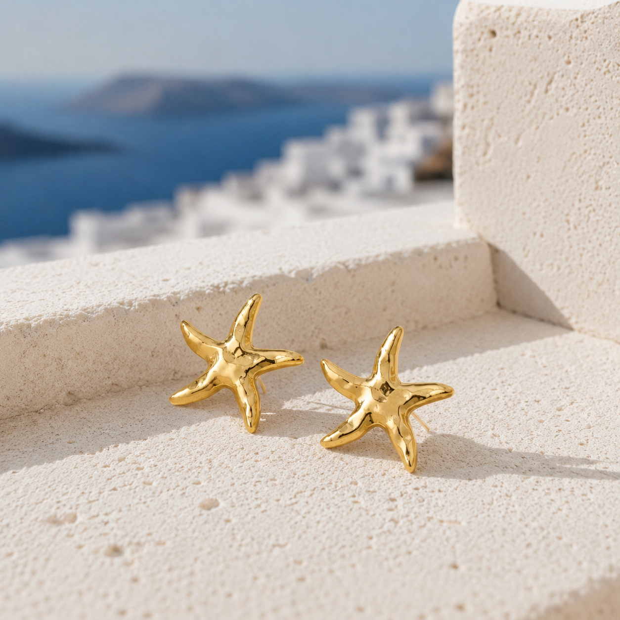Asteri Starfish Stud Earrings