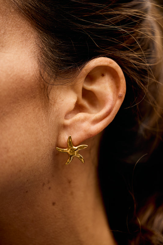 Asteri Starfish Stud Earrings