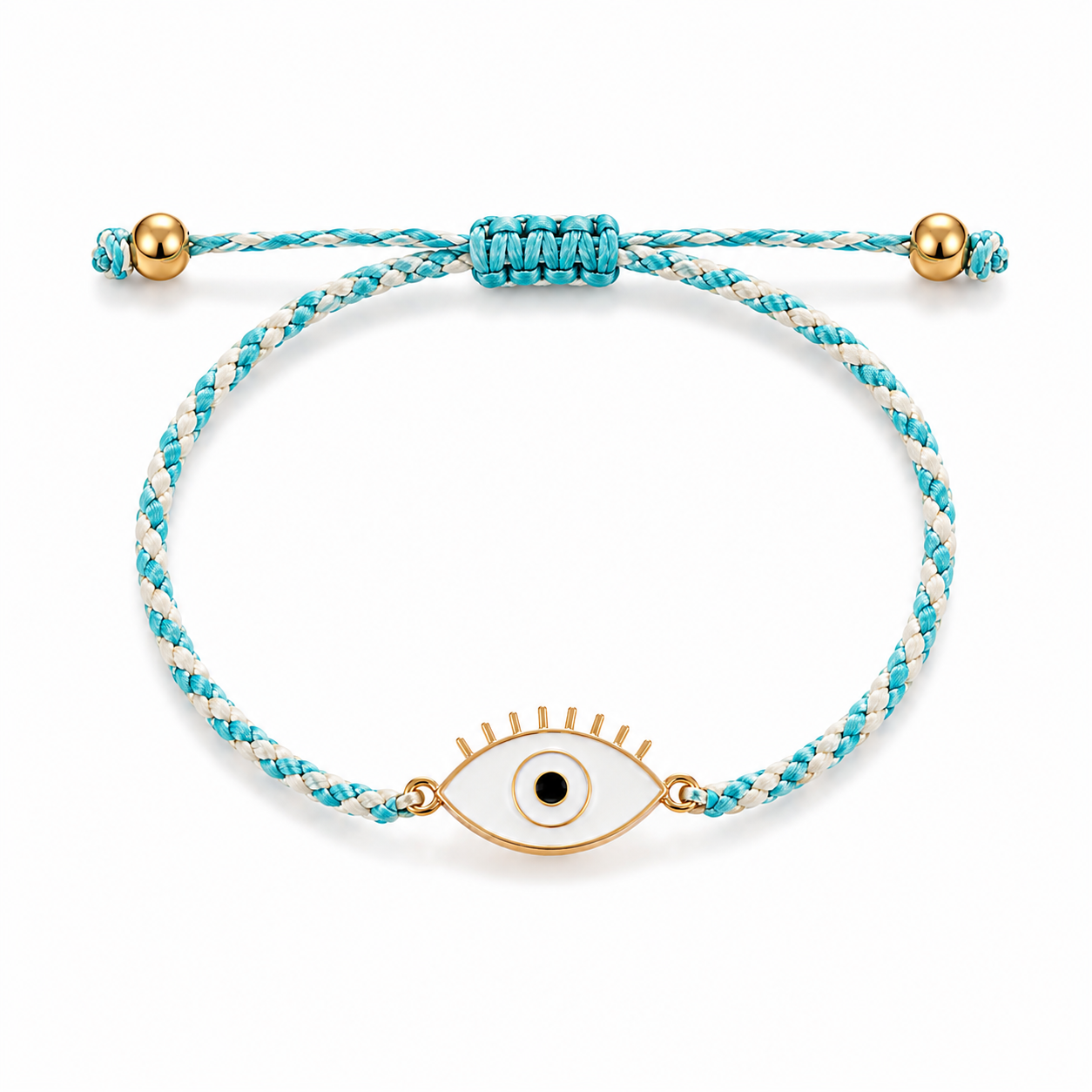 Lashed Evil Eye Bracelet