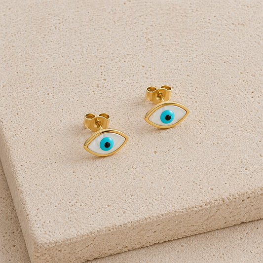 Athena Evil Eye Studs