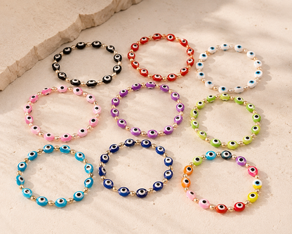 Evil Eye Beaded Bracelet