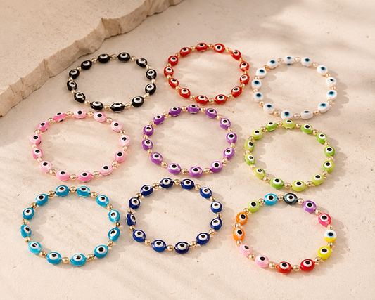 Evil Eye Beaded Bracelet