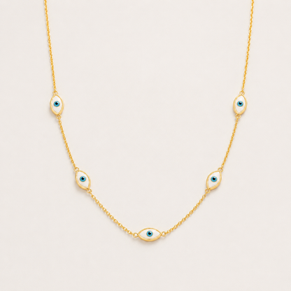 Athena Evil Eye Necklace