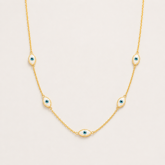 Athena Evil Eye Necklace