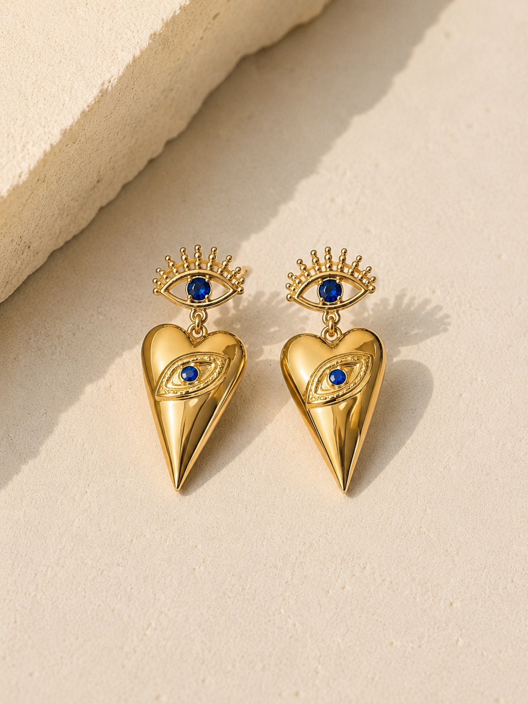 Daphne Evil Eye Statement Earrings
