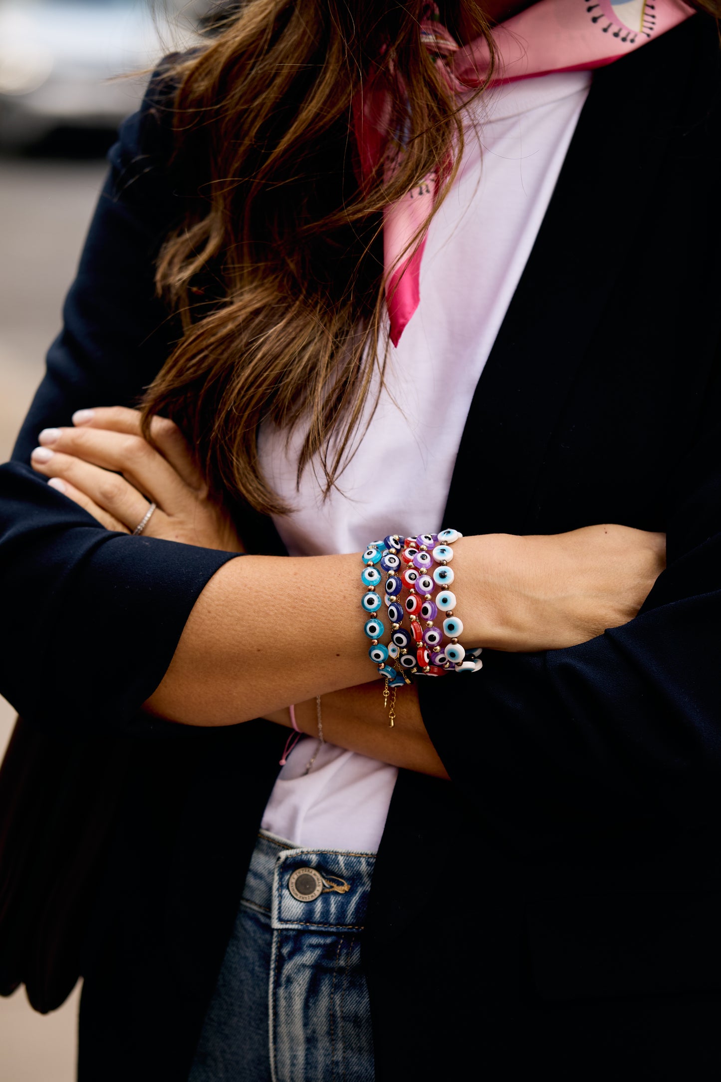 Evil Eye Beaded Bracelet