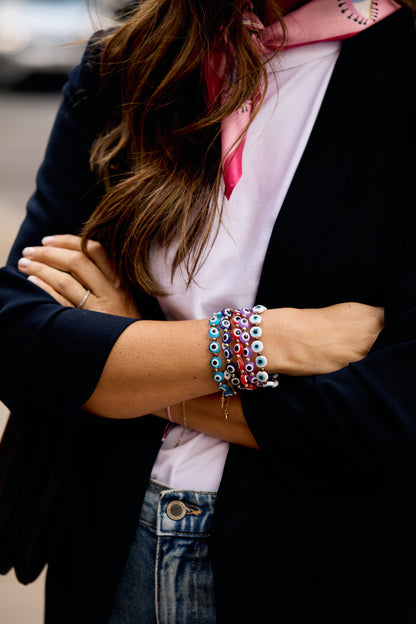 Evil Eye Beaded Bracelet
