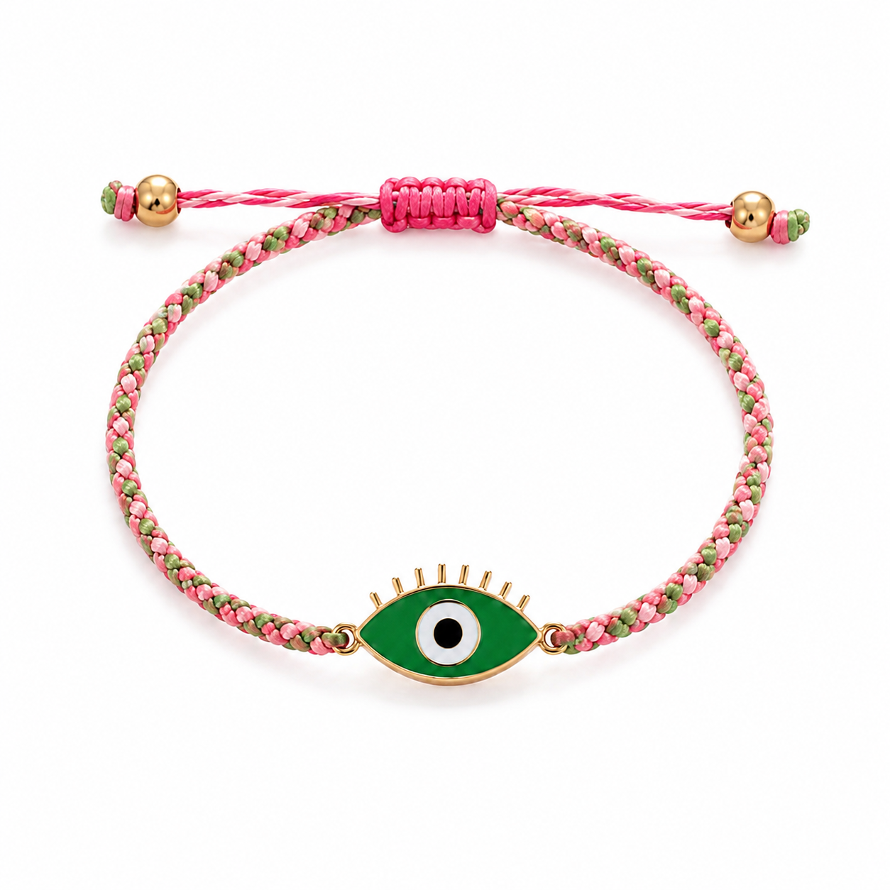 Lashed Evil Eye Bracelet