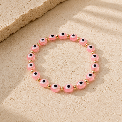 Evil Eye Beaded Bracelet
