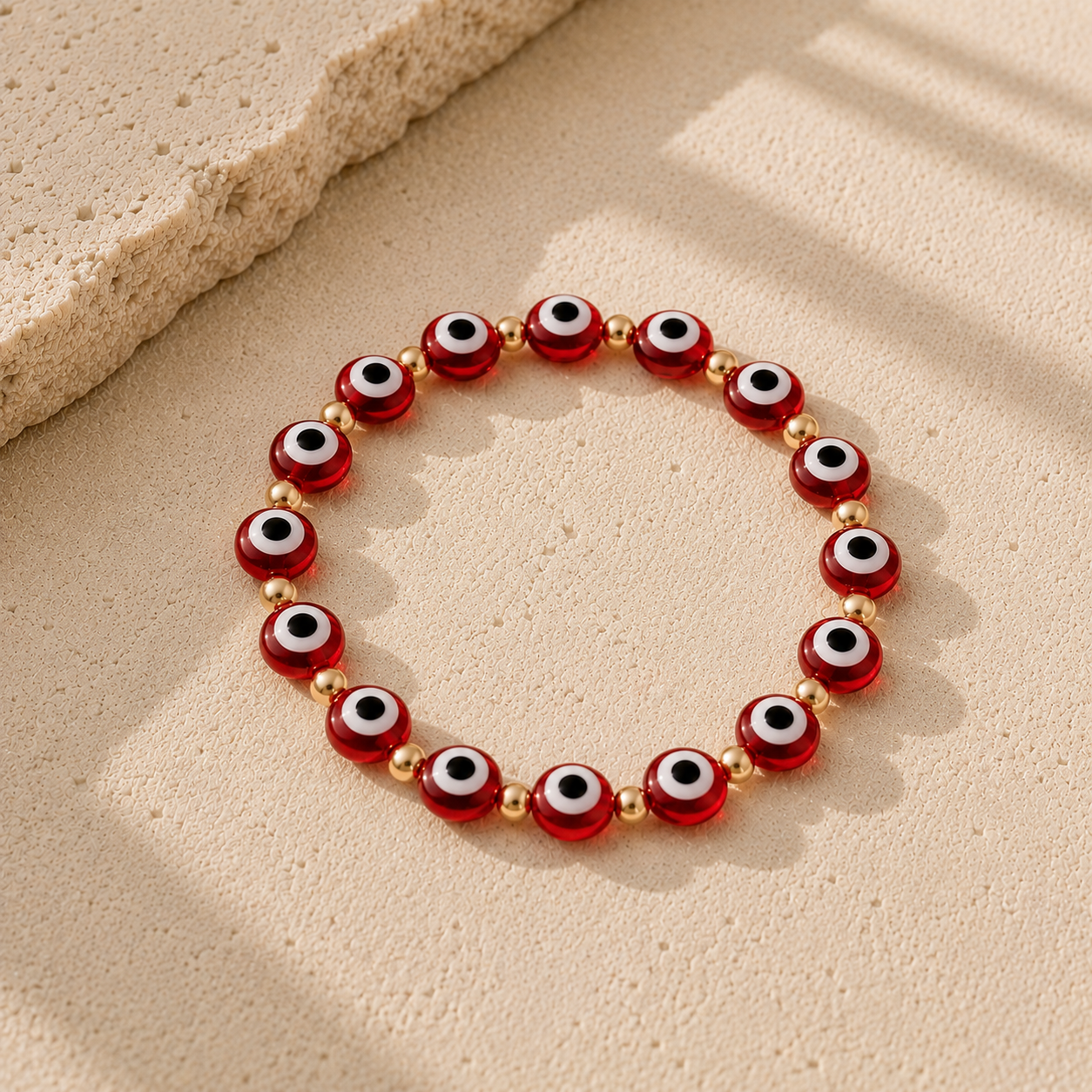 Evil Eye Beaded Bracelet