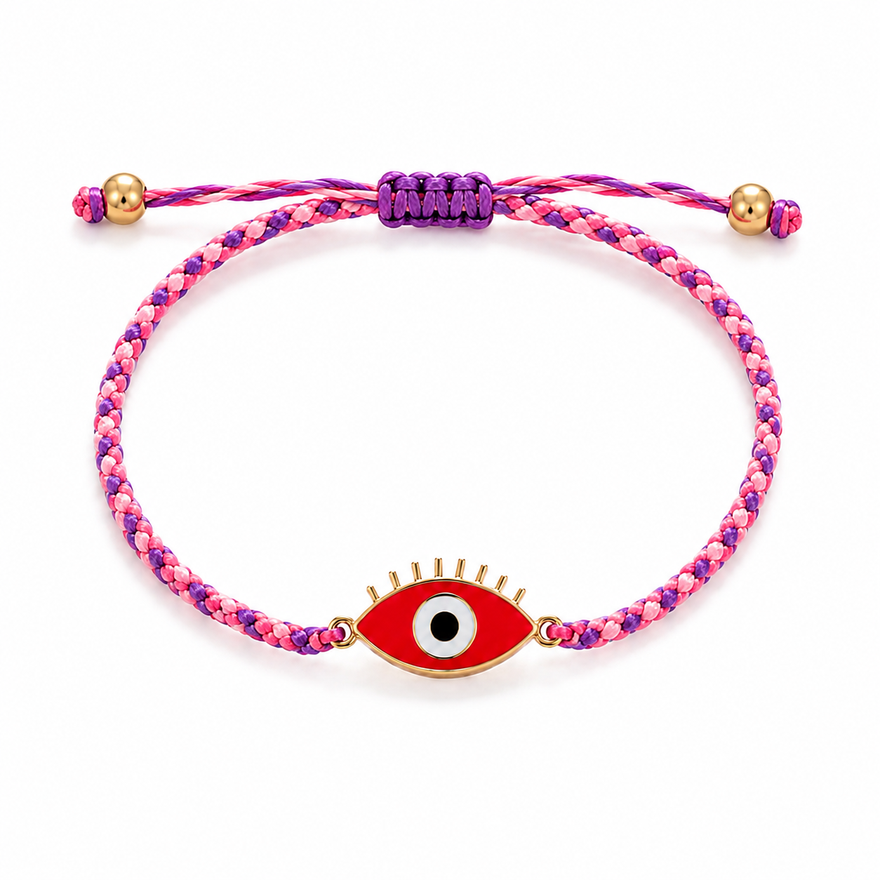 Lashed Evil Eye Bracelet