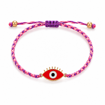 Lashed Evil Eye Bracelet
