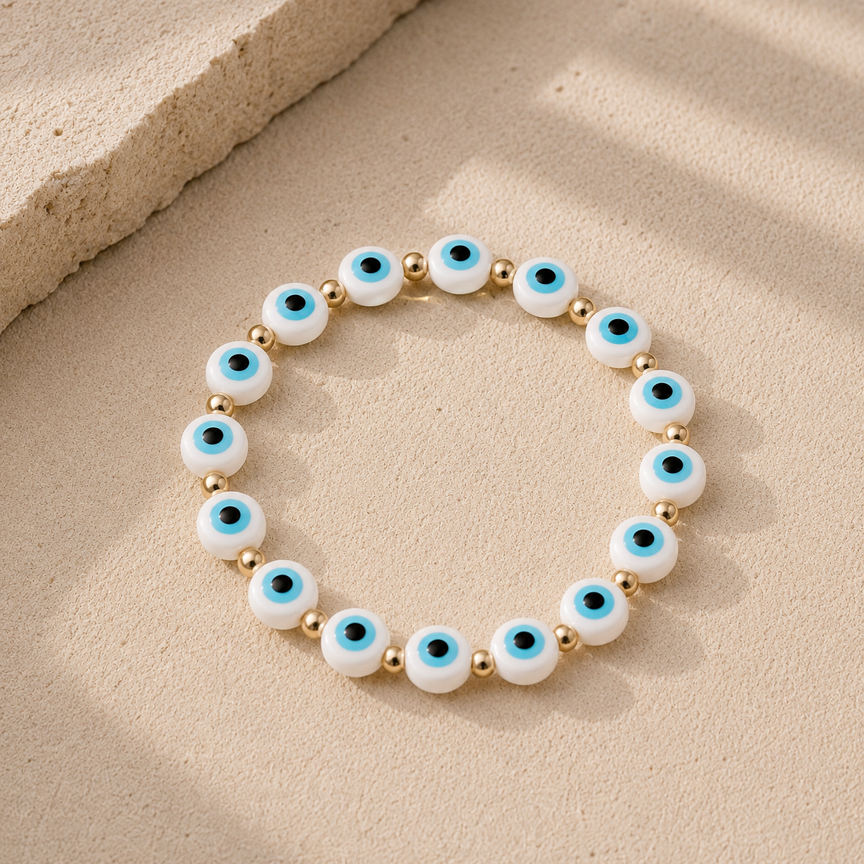 Evil Eye Beaded Bracelet