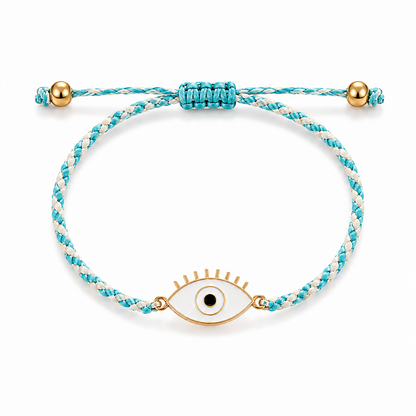 Lashed Evil Eye Bracelet