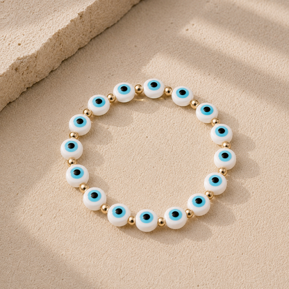 Evil Eye Beaded Bracelet
